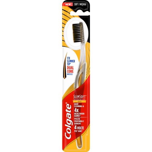 Colgate fogkefe Slim Soft Gold Charcoal