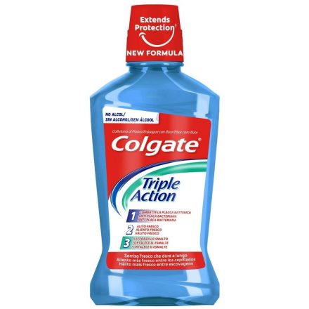 Colgate szájvíz 500 ml Triple Action Zero Alcohol