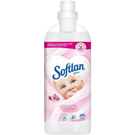 Softlan öblítő 45 mosás 1 l Ultra Weich&Mild Sensitive
