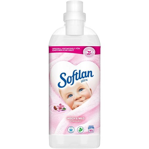 Softlan öblítő 45 mosás 1 l Ultra Weich&Mild Sensitive
