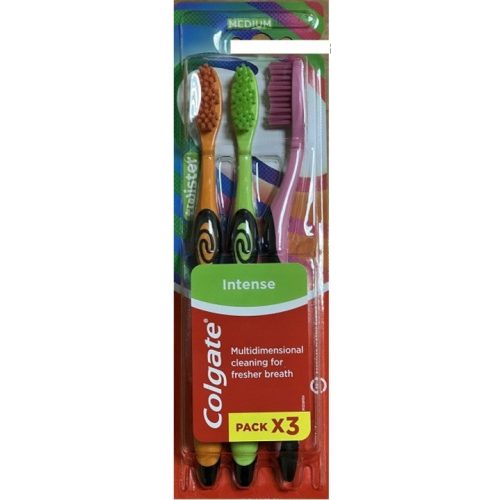 Colgate fogkefe triopack Twister Intense Medium
