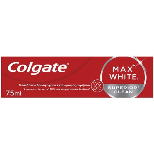 Colgate fogkrém 75 ml Max White Superior Clean/Pulizia
