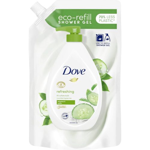 Dove tusfürdő utántöltő 720 ml Eco Refreshing