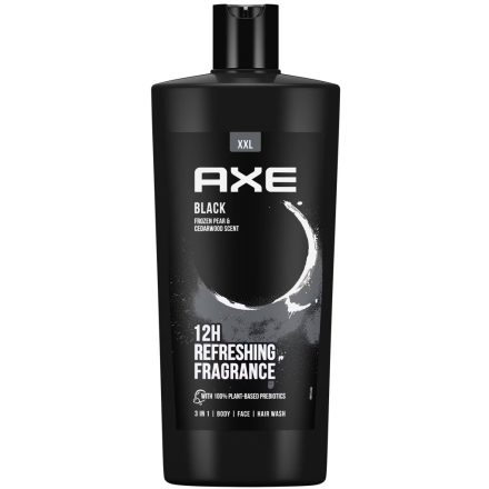 Axe tusfürdő 700 ml 3in1 Black