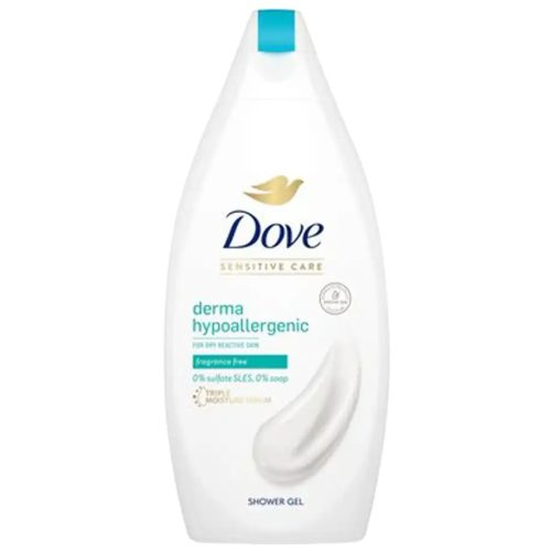 Dove tusfürdő 400 ml Hypoallergenic Care