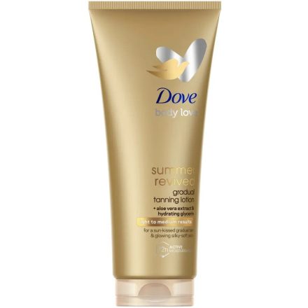 Dove önbarnító testápoló tubusos 200 ml Derma Spa Summer Revived