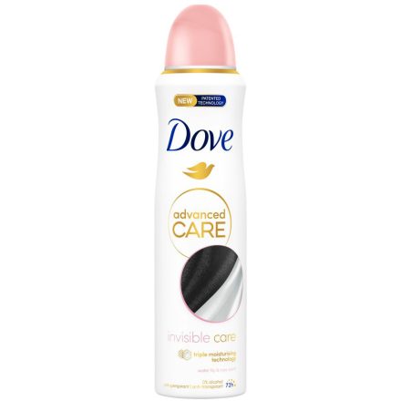 Dove dezodor 150 ml Invisible Care Water Lily&Rose 0% Alcohol