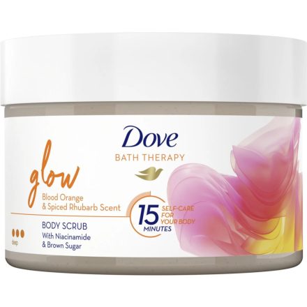 Dove testradír tégelyes 295 ml Glow Blood Orange&Spiced Rhubarb Scent