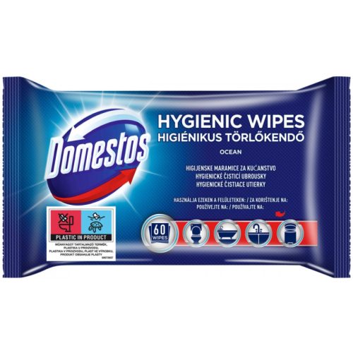 Domestos törlőkendő 60 db Ocean