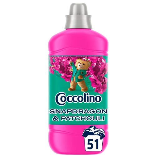 Coccolino öblítő koncentrátum 51 mosás 1,275 l Snapdragon&Patchouli