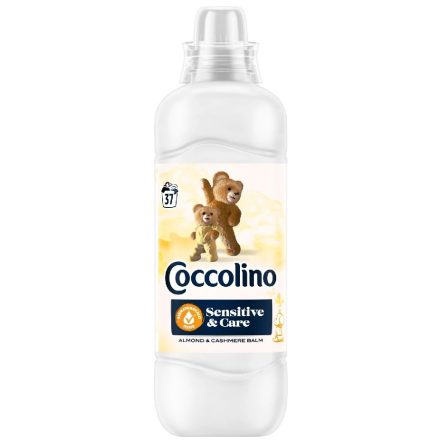 Coccolino öblítő koncentrátum 37 mosás 925 ml Sensitive Almond&Cashmere Balm