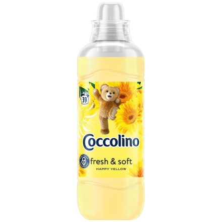Coccolino öblítő koncentrátum 39 mosás 975 ml Fresh&Soft Happy Yellow