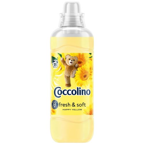 Coccolino öblítő koncentrátum 39 mosás 975 ml Fresh&Soft Happy Yellow