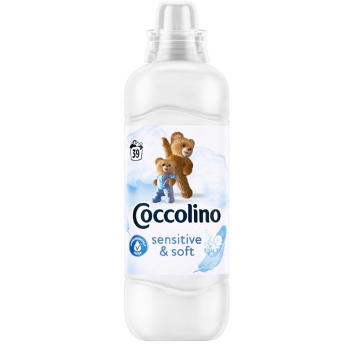 Coccolino öblítő koncentrátum 39 mosás 975 ml Sensitive&Soft