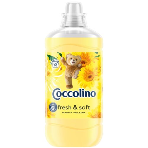 Coccolino öblítő koncentrátum 58 mosás 1,45 l Happy Yellow