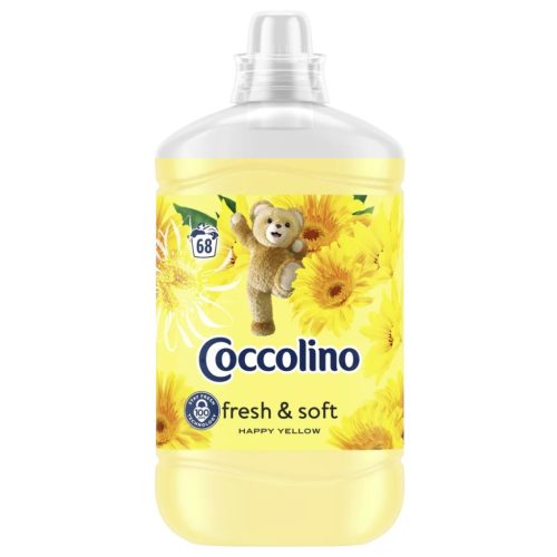 Coccolino öblítő koncentrátum 68 mosás 1,7 l Happy Yellow