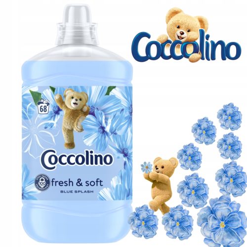 Coccolino öblítő koncentrátum 68 mosás 1,7 l Blue Splash