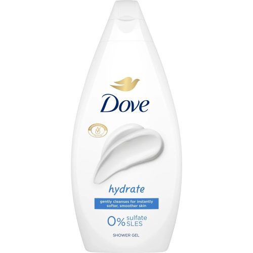 Dove tusfürdő 450 ml Hydrate 0%