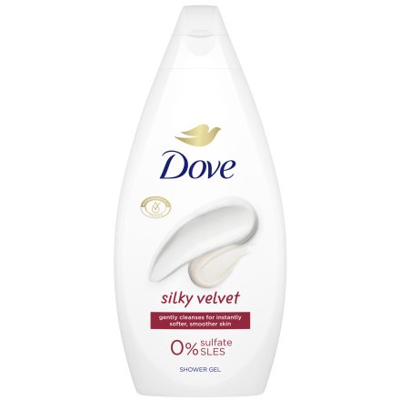 Dove tusfürdő 720 ml Silky Velvet