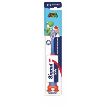 Signal fogkefe gyerek Super Mario Extra Soft 0-6 év
