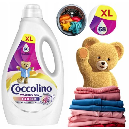 Coccolino folyékony mosószer 68 mosás 2,72 l Color
