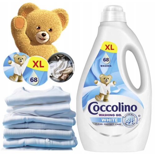 Coccolino folyékony mosószer 68 mosás 2,72 l White