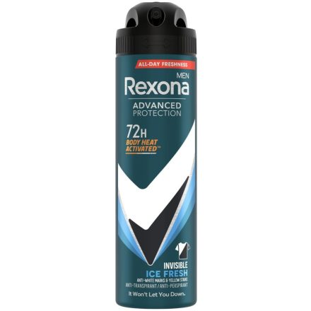 Rexona dezodor férfi 150 ml Advanced Protection Invisible Ice Fresh