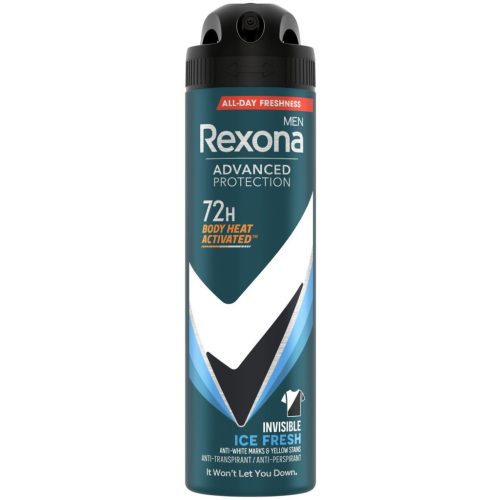   Rexona dezodor férfi 150 ml Advanced Protection Invisible Ice Fresh
