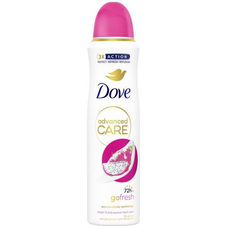 Dove dezodor 150 ml Go Fresh Dragonfruit&Coconut 0% Alcohol
