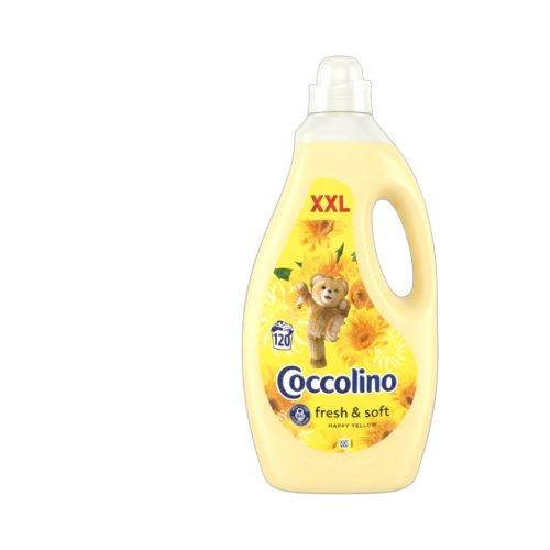   Coccolino öblítő koncentrátum 120 mosás 3 l Happy Yellow