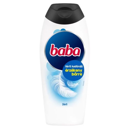 Baba tusfürdő férfi 400 ml Érzékeny bőrre