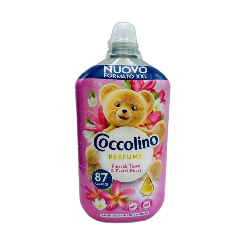   Coccolino öblítő koncentrátum 87 mosás 1,827 l Fiori di Tiaré&Frutti Rossi