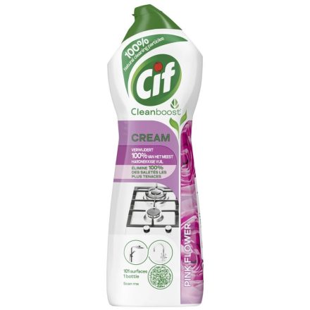 Cif súrolókrém 750 ml Pink Flower