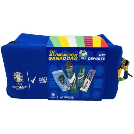 Rexona neszeszer férfi UEFA tusfürdő 225ml+deo 200ml+roll-on 50ml+Signal Integra
