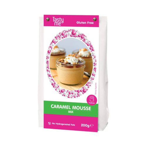 Tasty Me gluténmentes karamell mousse desszert mix 200g