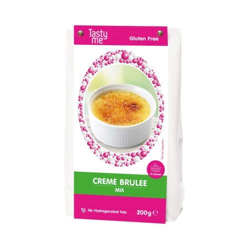 Tasty Me gluténmentes creme brulee mix 200g