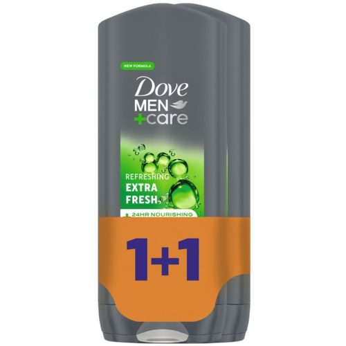 Dove tusfürdő férfi duopack 400 ml Men+Care Extra Fresh