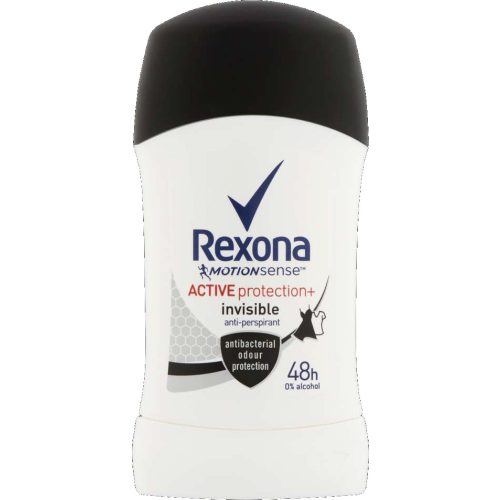 Rexona stift 40 ml Active Protection+Invisible 0% alcohol