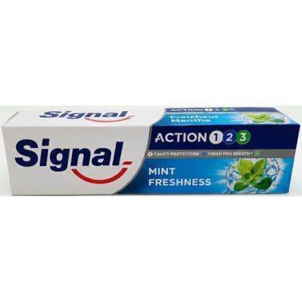 Signal fogkrém 75 ml Action 123 Mint Freshness