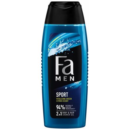 Fa tusfürdő férfi 250 ml 2in1 Sport