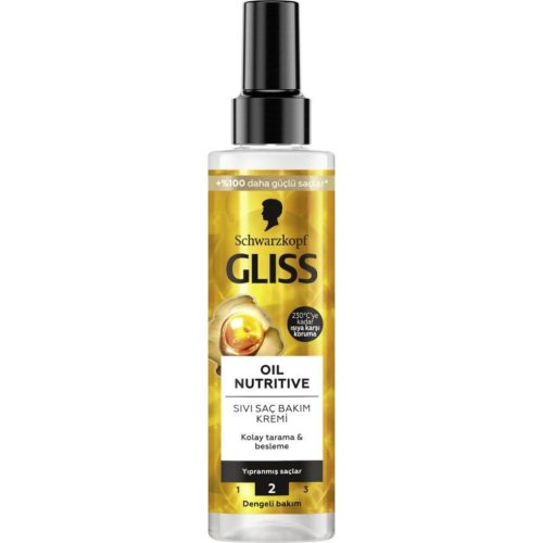 Gliss Kur hajápoló szérum pumpás 200 ml Oil Nutritive