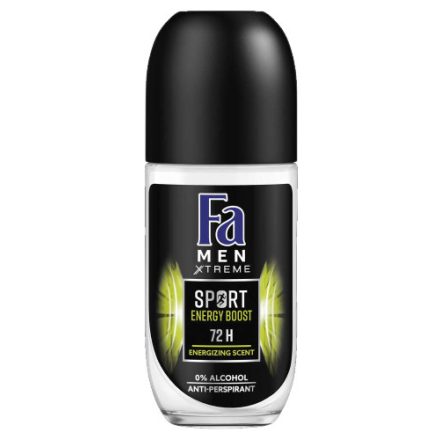 Fa roll-on üveges férfi 50 ml Sport Double Power Boost