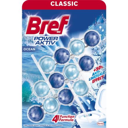Bref wc illatosító 3x50 g Power Aktív Ocean