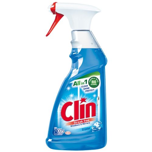 Clin ablaktisztító pumpás 500 ml Crystal/Blue