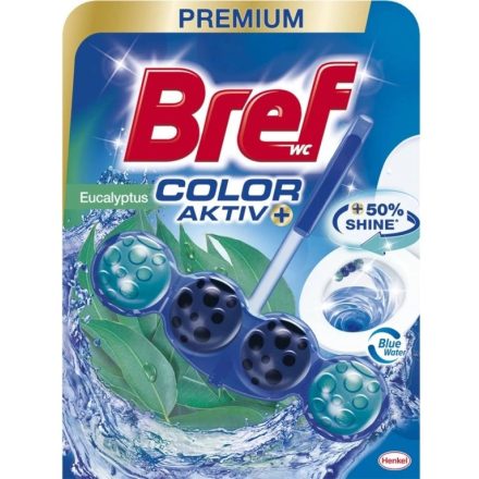 Bref wc illatosító 50 g Blue Aktiv Color Aktiv Blue Eucalyptus