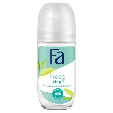 Fa roll-on üveges 50 ml Fresh&Dry Green Tea