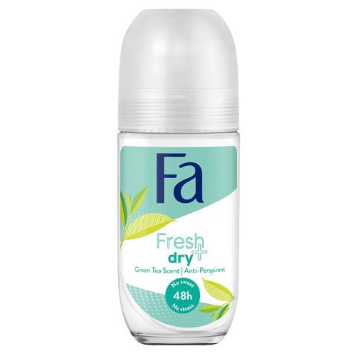 Fa roll-on üveges 50 ml Fresh&Dry Green Tea