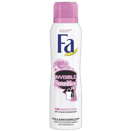 Fa dezodor 150 ml Invisible Sensitive