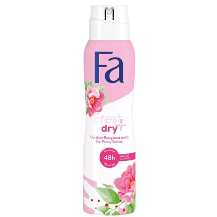 Fa dezodor 150 ml Fresh&Dry Peony Sorbet 0% Alkohol