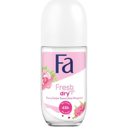 Fa roll-on üveges 50 ml Peony Sorbet